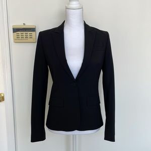 Theory black blazer size 2